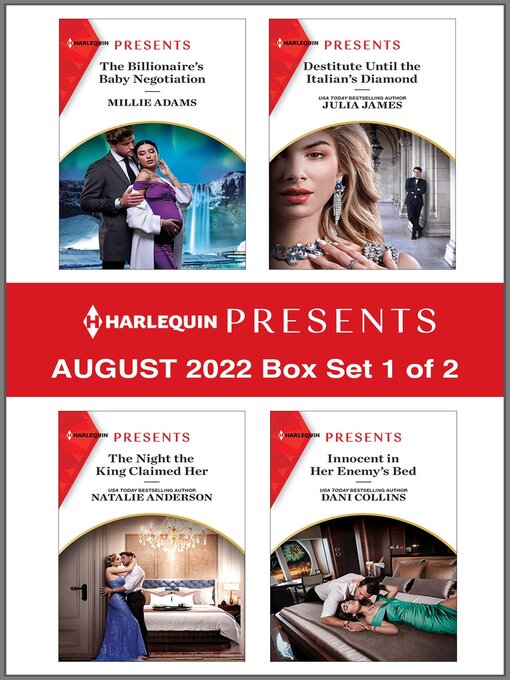 Title details for Harlequin Presents: August 2022 Box Set 1 of 2 by Millie Adams - Wait list